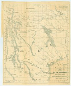 1847 Col. Doniphan’s Route through the States of New Mexico, Chihuahua and Coahuila y Tejas