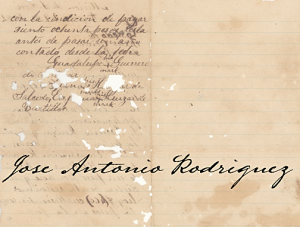 ca 1850’s Jose Antonio Rodriguez’s Civil Documents