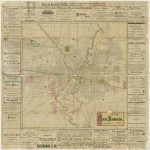 1889 Map of San Antonio
